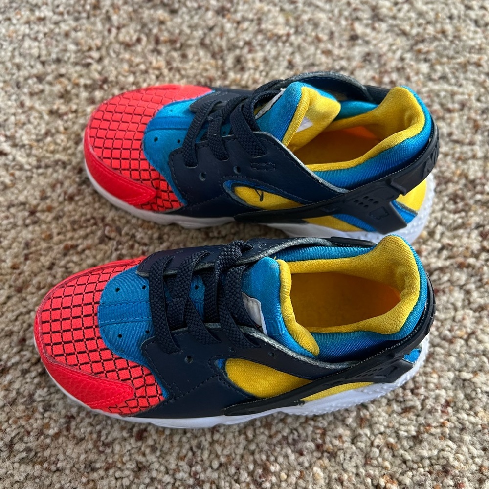 Nike Huarache “Spider Man” Toddler 8C